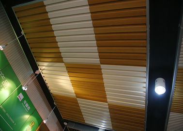 کاشی ضد آب قوطی های تزئینی UPVC پانل های دیواری / پانل های Drop برای اتاق نشیمن