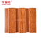 پانل دیواری دانه های چوبی دکوراسیون داخلی WPC کارخانه چوب فروش ضد آب کلاسیک حالت قرمز