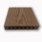 پوشش چوبی ضد چسب WPC طبقه کامپوزیت 140 25 25 میلی متر قهوه ای قهوه ای خاکستری رنگ چوب ساج