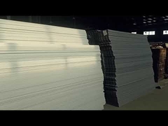 سیستم سازماندهی گاراژ گاراژ سنگین PVC Slatwall ضد آب با لوازم جانبی 4 X 8