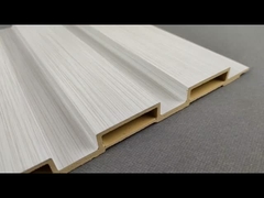 پانل دیواری WPC دانه چوب برای دکوراسیون دیوارهای داخلی / خارجی