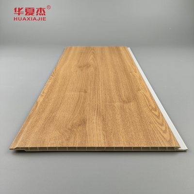 عمده فروشی پنل دیواری PVC دانه چوبی پنل سقف ضد خراش PVC برای تزئینات مسکونی