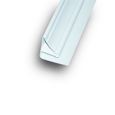رویه پلاستیکی گوشه ای پی وی سی برای پانل های قالب گیری رنگ سفید