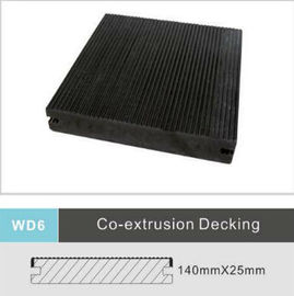 Pvc Terrace Co-Extrusion Decking Board پانل های ضد آب با شیار