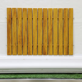 قیمت خوب 60cm x 80cm WPC Cushion Composite Decking Boards for Bathroom آنلاین