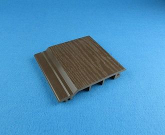 قیمت خوب Anti Rot Wood پلاستیک کامپوزیت خارجی روکش دیواری برجسته آنلاین