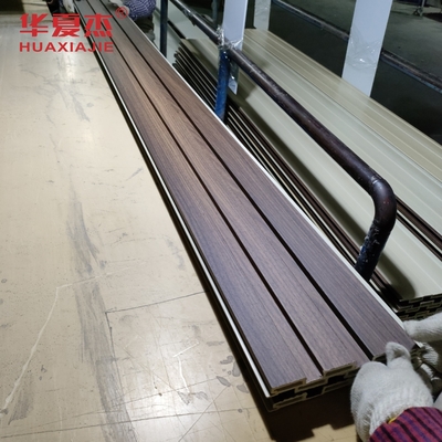 قیمت خوب پنل دیواری WPC دانه چوبی پنل داخلی WPC برای تزئین ساختمان های مسکونی تجاری آنلاین