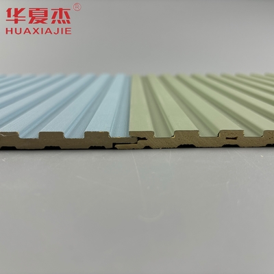 قیمت خوب پانل دیواری wpc لایه دار پانل سبز و آبی wpc board دکوراسیون داخلی آنلاین
