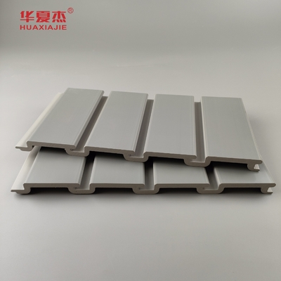 قیمت خوب پانل‌های دیواری شیاردار سفارشی، پانل گاراژ پی‌وی‌سی خاکستری، داخلی آنلاین