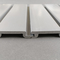 پانل‌های اسلات وال پی وی سی استاندارد ایالات متحده با عرض 12 اینچ خاکستری سفید برای آتش داخلی
