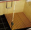 60cm * 80cm Skidproof WPC مچ دست ریز رطوبت برای نصب آسان حمام