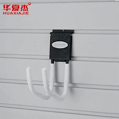 سطح صاف PVC پانل Slatwall پانل گاراژ مواد دکوراسیون داخلی