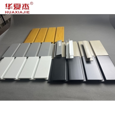 سطح صاف PVC پانل Slatwall پانل گاراژ مواد دکوراسیون داخلی