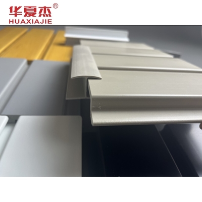 سطح صاف PVC پانل Slatwall پانل گاراژ مواد دکوراسیون داخلی