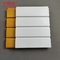 High Durability PVC Slatwall Panels With Easy Installation And Excellent Fire Resistance