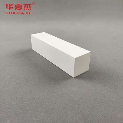 فروش مستقیم تخته تریم سفارشی وینیل سفید 38mm x 39mm پروفیل دکوراسیون قالب گیری پی وی سی در داخل/خارج