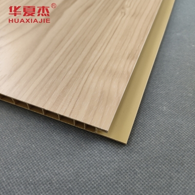 پانل PVC چوبی لایه دار پانل دیواری WPC دکوراسیون حمام داخلی خانه