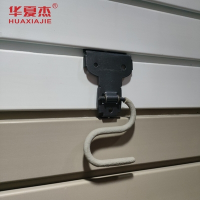 آسان نصب پنل دیواری PVC Slat Hooks پنل گاراژ قاب دیواری ضد آب برای تزئینات