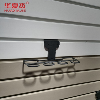 آسان نصب پنل دیواری PVC Slat Hooks پنل گاراژ قاب دیواری ضد آب برای تزئینات