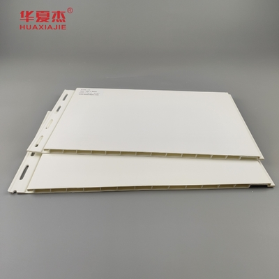 با کیفیت بالا 12'' دوام دار 96% پانل دیواری PVC سفید دکوراسیون کارخانه
