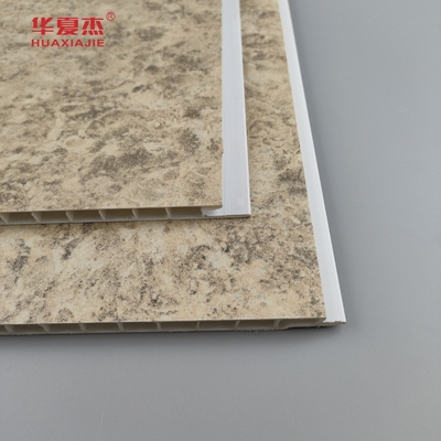 طراحی فروشگاه ضد رطوبت پنل PVC دیوار سطح صاف ورق سنگ مرمر پنل دیواری PVC در داخل