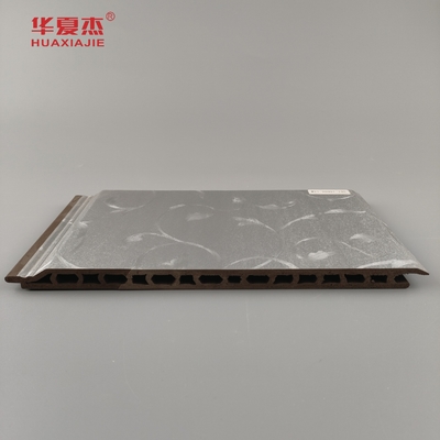 2024 طرح جدید Sliver طرح لوکس / طبیعت Woodgrain پنل های Wpc برای تزئین دیوار