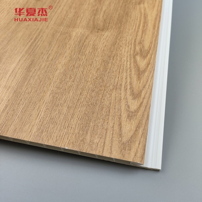 عمده فروشی پنل دیواری PVC دانه چوبی پنل سقف ضد خراش PVC برای تزئینات مسکونی