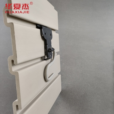 صاف گاراژ دیوار قفسه / گاراژ PVC Slatwall با Pvc سلولی برای کارخانه