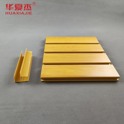 پانل های دیواری ذخیره سازی قوی Slatwall Pvc ، قالبهای تزئینی PVC 4ft 8ft
