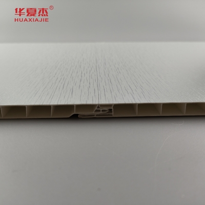 طراحی مدرن رنگ نقره ای PVC سقف و صفحه دیواری ضد رطوبت دیوارهای PVC تزیین ساختمان