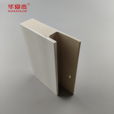 پوشش صاف و دوامدار سفیدی J Channel White Smooth Surface Wpc Frame درب های داخلی