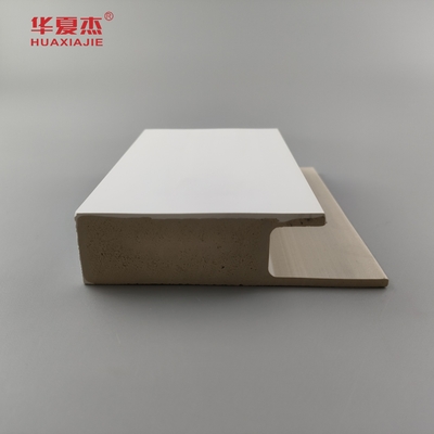 پوشش صاف و دوامدار سفیدی J Channel White Smooth Surface Wpc Frame درب های داخلی
