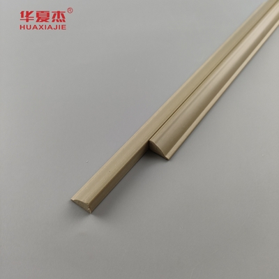 شیشه های با کیفیت بالا Wpc Sidelite Bead طبیعت چوب رنگ Wpc قالب بندی برای تزئین ساختمان