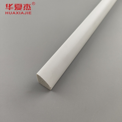 فروش داغ قالب بندی PVC 1/2'' ربع گرد و سفید وینیل 12' پروفایل ضد آب PVC دکوراسیون داخلی