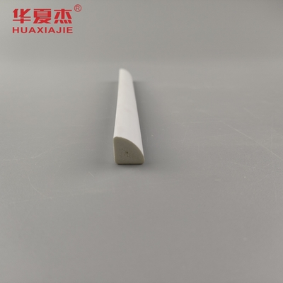 فروش داغ قالب بندی PVC 1/2'' ربع گرد و سفید وینیل 12' پروفایل ضد آب PVC دکوراسیون داخلی
