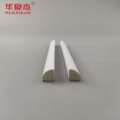 فروش داغ قالب بندی PVC 1/2'' ربع گرد و سفید وینیل 12' پروفایل ضد آب PVC دکوراسیون داخلی
