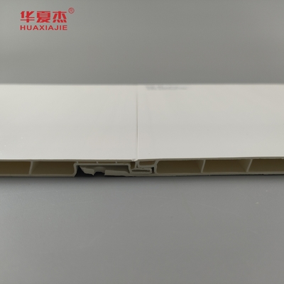 طرح مدرن پانل سقف PVC پانل دیواری 12' رنگ سفید صفحه PVC دکوراسیون ساختمان داخلی