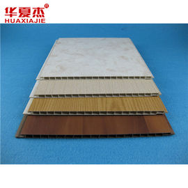 پنل ضد آب نوار PVC سقف پنل های دیواری PVC دانه های چوبی برای مسکونی 1.5kg/sqm