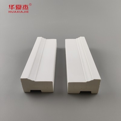 قیمت هزینه wpc Brickmold 2'' دانه های چوب pvc قاب درب قالب بندی ضد آب دکوراسیون خانه / دفتر