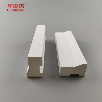 قیمت هزینه wpc Brickmold 2'' دانه های چوب pvc قاب درب قالب بندی ضد آب دکوراسیون خانه / دفتر