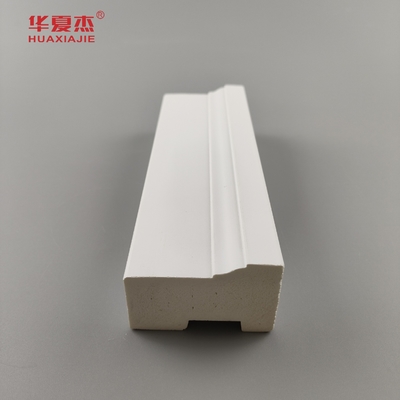 قیمت هزینه wpc Brickmold 2'' دانه های چوب pvc قاب درب قالب بندی ضد آب دکوراسیون خانه / دفتر