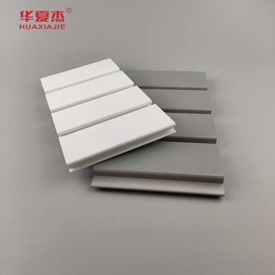 عمده فروشی پنل دیواری PVC سفید و خاکستری پنل گاراژ ضد آب تزئینات دیواری در بیرون