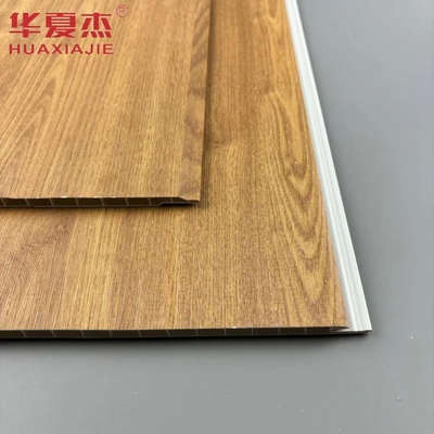 عمده فروشی طبیعت چوب رنگ ضد آب دیوار پنل PVC مواد تزئین ساختمان