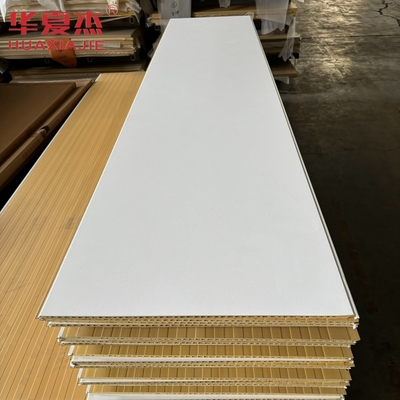 صفحه دیواری wpc سفید با کیفیت بالا 600x9mm تابلو wpc لایه دار مواد تزئینی ضد آب