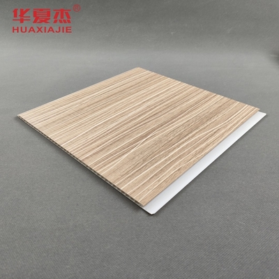 پانل دیواری جدید طراحی شده از PVC 250x5mm پانل دانه های چوبی PVC برای دکوراسیون اتاق نشیمن