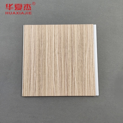 پانل دیواری جدید طراحی شده از PVC 250x5mm پانل دانه های چوبی PVC برای دکوراسیون اتاق نشیمن