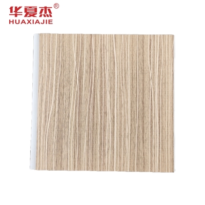 پانل دیواری جدید طراحی شده از PVC 250x5mm پانل دانه های چوبی PVC برای دکوراسیون اتاق نشیمن