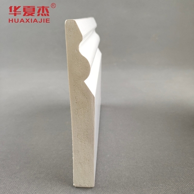 150x20mm Pvc Trim Board طراحی سفید Pvc Skirting Pvc Baseboard دکوراسیون داخلی