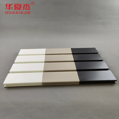300mm X 17mm مقاومت به ضربه پانل های دیواری پلاستیکی برای بهبود گاراژ