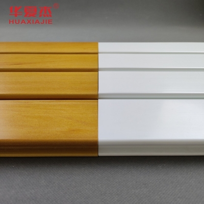 با دوام بالا PVC Slatwall در طول سفارشی از 4ft و 8ft